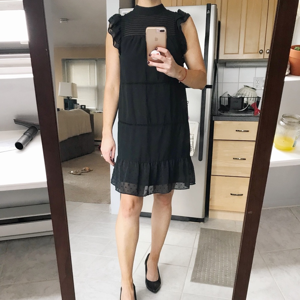 who what wear black dress